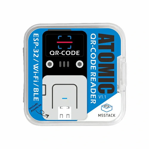 M5Stack ATOM 2D/1D Barcode Scanner Kit v1.1