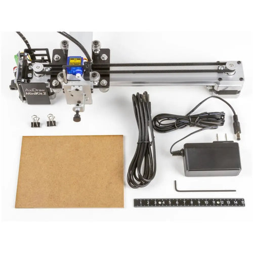 AxiDraw MiniKit 2 Precision Pen Plotter: Compact DIY Kit Edition (Intl)