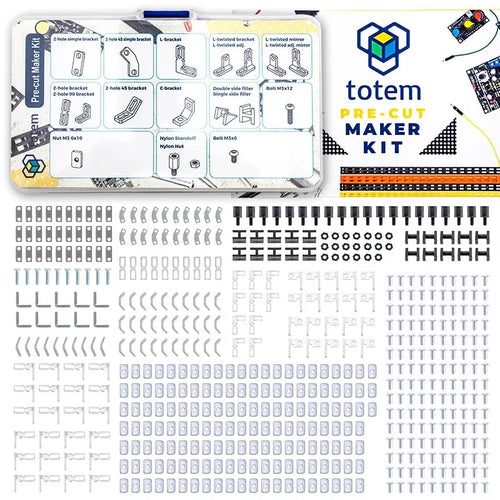 Pre Cut Maker Kit Construction System for DIY