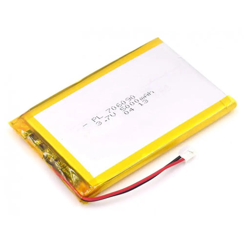 Lipo Battery 5000mah, 3.7V 706090