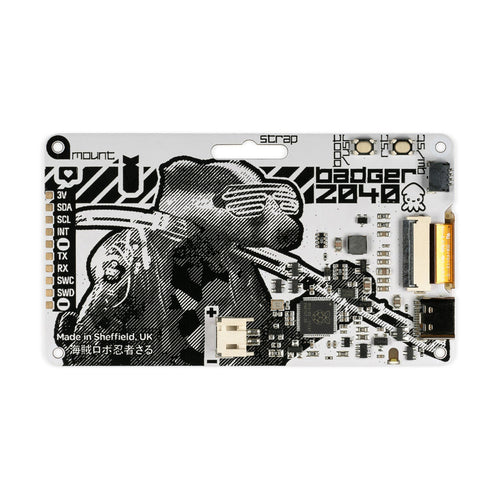 Badger 2040 E Ink Display w/ Accessory Kit