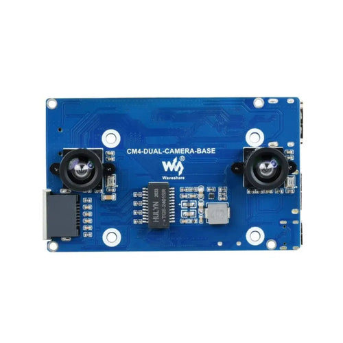 Binocular Camera Base Board Designed for RPi CM4 (w/o Interface Expander & FFC)