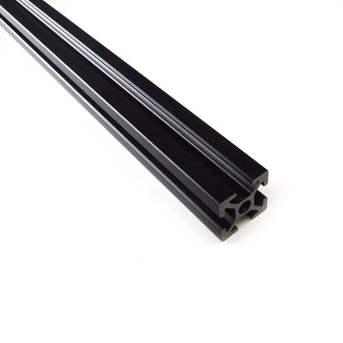 Black Aluminum Extrusion 20x20mm Square, 100mm (4pk)