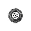Black Mecanum Wheel w/ Motor Shaft Coupling (60mm) - Right