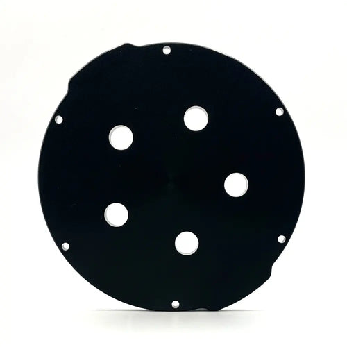 BlueRobotics 100 mm / 4-inch End Cap Aluminum 5x M10 Hole - 1000m