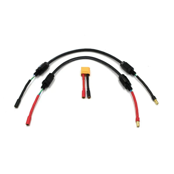 BlueRobotics BlueROV2 Battery Power Cable Set w/ WetLink Penetrators & 5mm Bullet Connectors