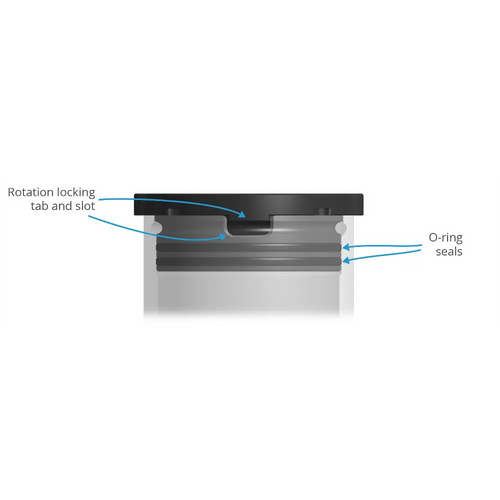 BlueRobotics Watertight Enclosure Tubes - 130 mm (5") - 300 Mm (11.8") - 1000 M