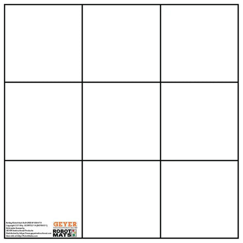 Botley Bot Grid Mat (9-inch squares)