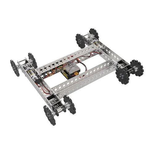 Bravo RC Tank Track Chassis (Grouser Paddles, 25lb Payload, 4Mph)