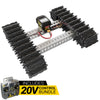 Bravo RC Tank Track Chassis (Grouser Paddles, 25lb Payload, 4Mph)