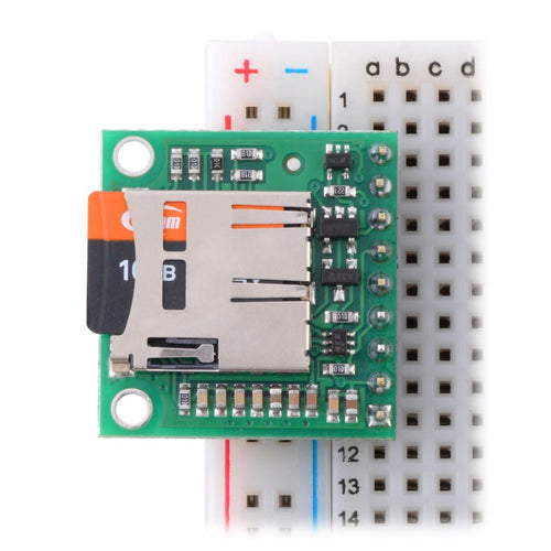 Breakout Board for microSD Card w/ 3.3V Regulator and Level Shifters
