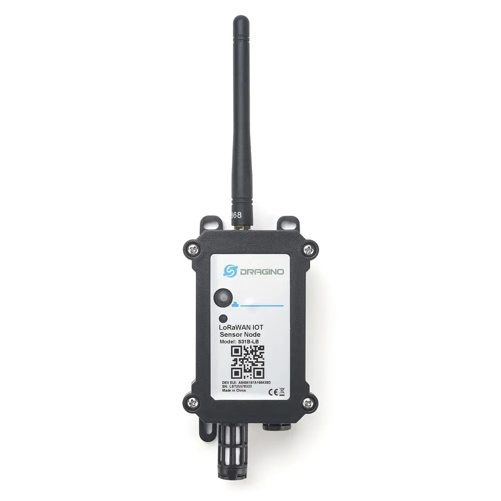 Dragino S31B-LB LoRaWAN Outdoor Temp. & Humidity Sensor (8500mAh Li/SOCl2 / EU868)