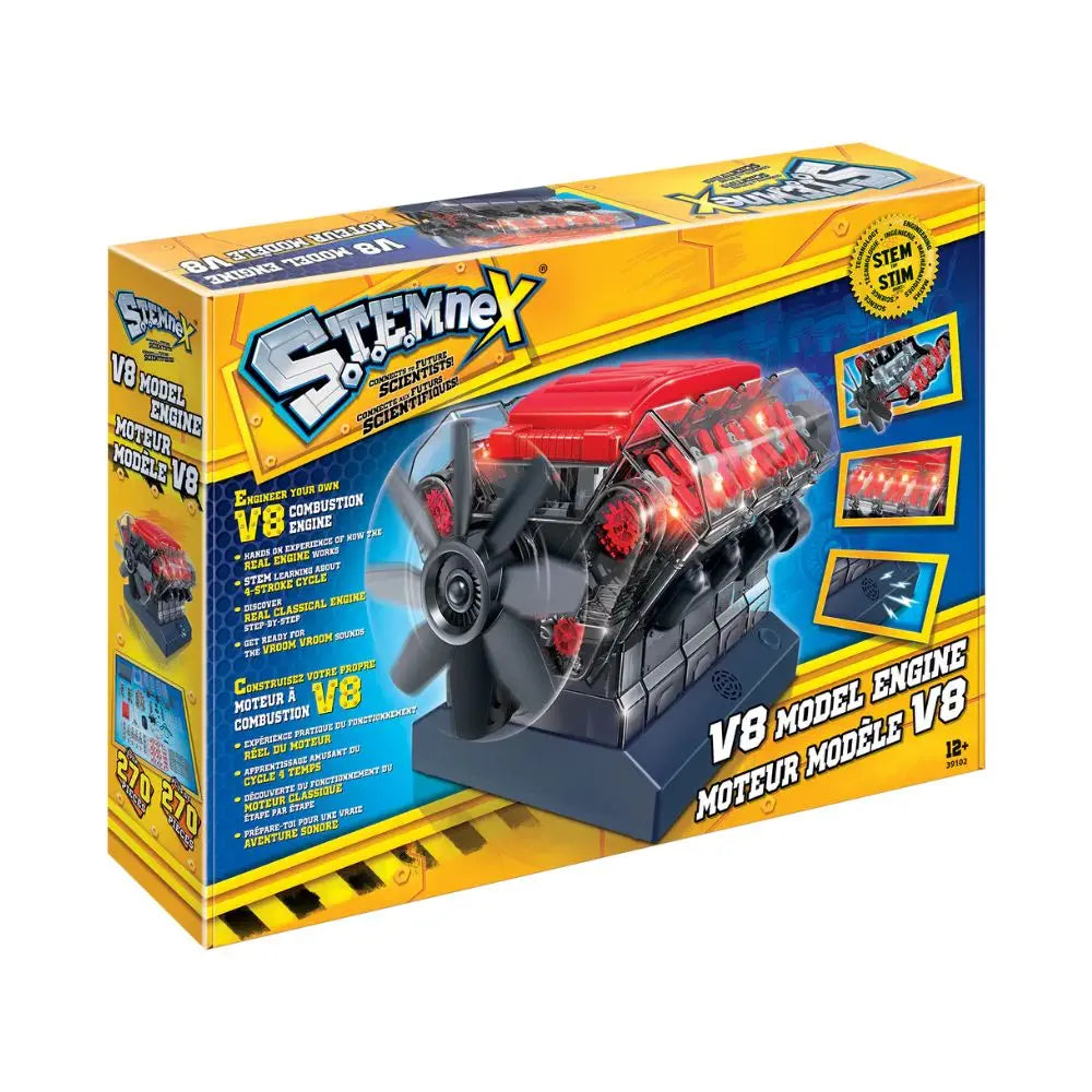 Clementoni Stemnex V8 Model Engine (EN&FR)