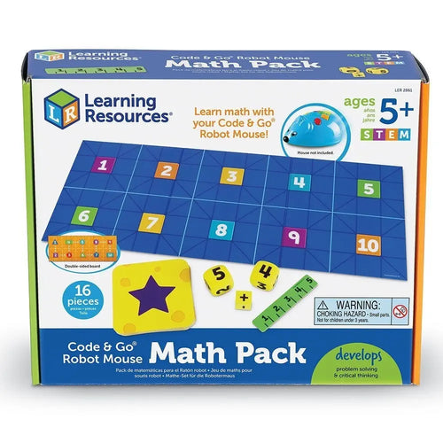 Code & Go Robot Mouse Math Pack