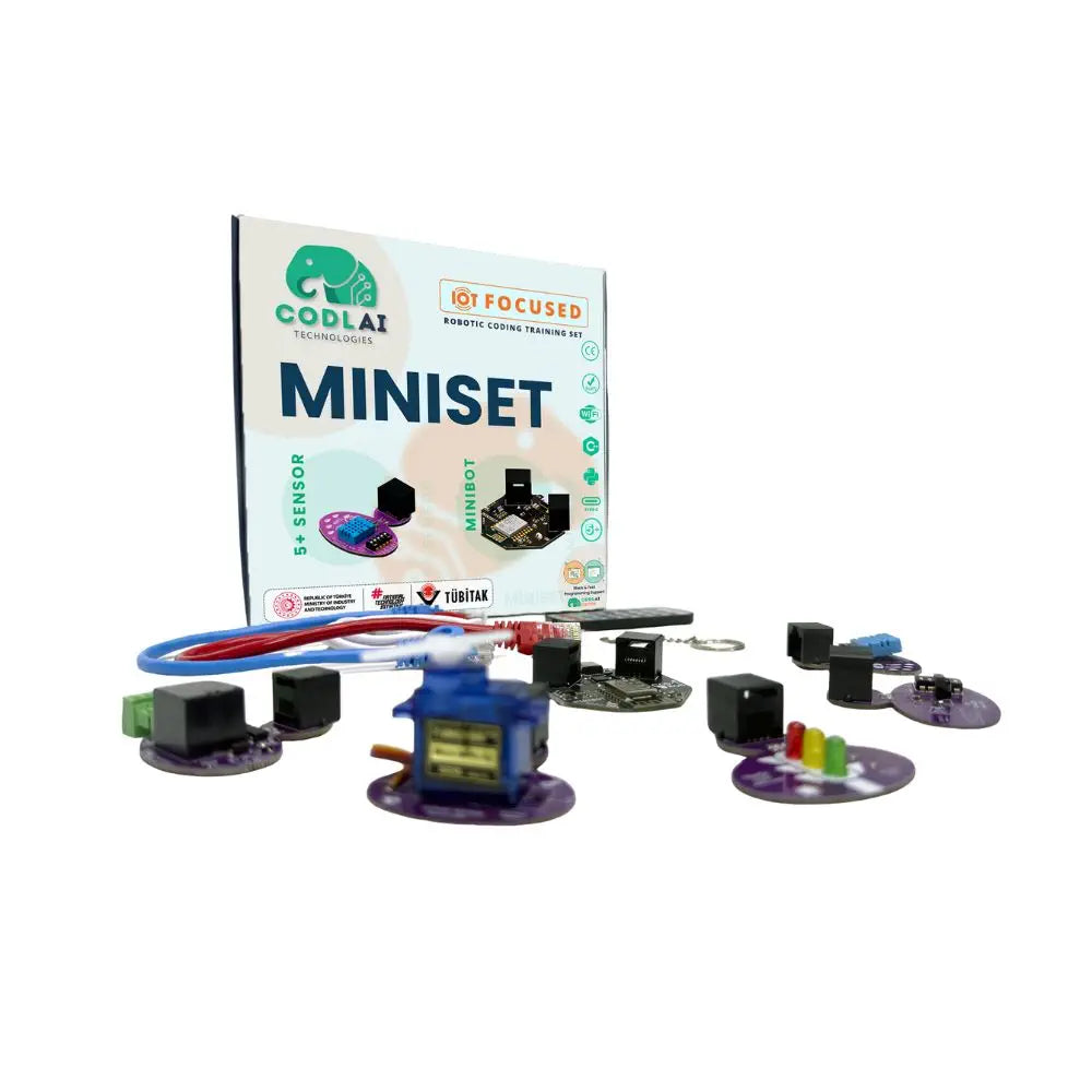 CODLAI MiniSet - Programmable MiniBot, 5 Sensor Modules