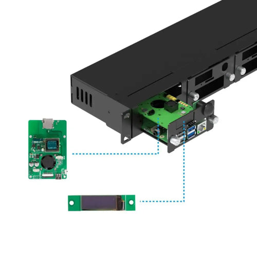 Uctronics Raspberry Pi Rackmount Enclosure V2.0 with PoE Functionality