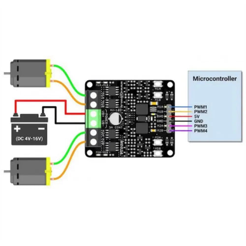 Cytron 3A 4-16V Dual Channel DC Motor Driver