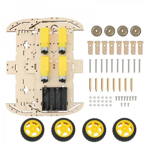 Dagu 4WD Smart Robot Car Chassis Kit for Arduino