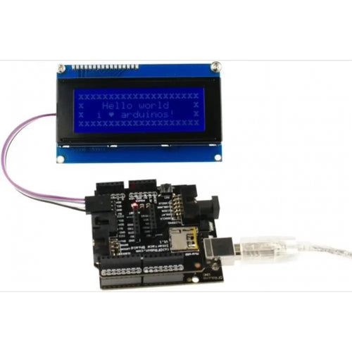 DFRobot I2C / TWI 4x20 LCD Module