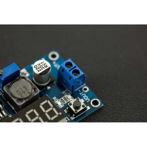 DFRobot 20W Adjustable DC-DC Buck Converter w/ Digital Display