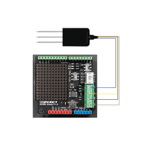 DFRobot MODBUS-RTU RS485 Soil NPK Measure Sensor (IP68, 5-30V)