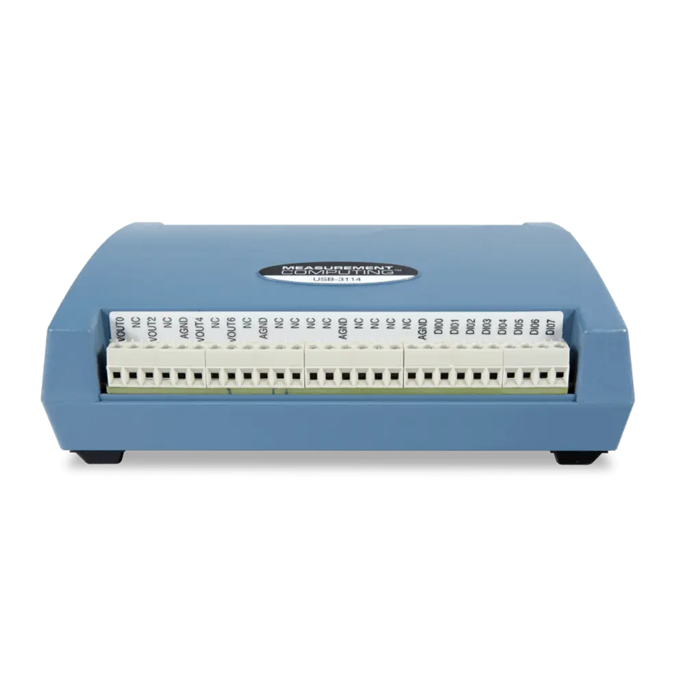 Digilent USB-3102; Analog Vout W/ 4HS & 8DI/O CH
