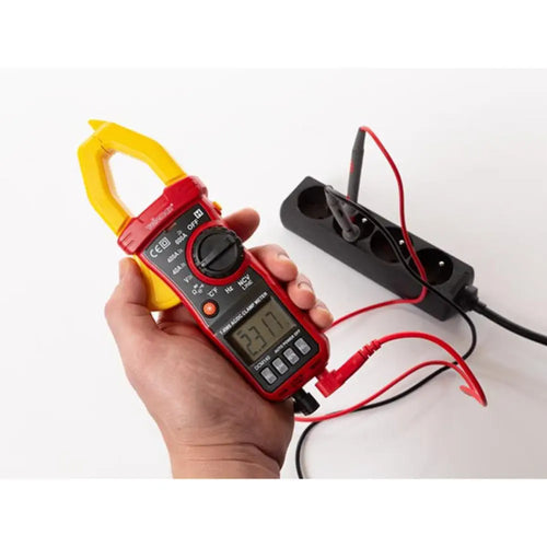 Digital Clamp Meter CAT III, 600V, AC/DC, NCV w/ Data-Hold Function