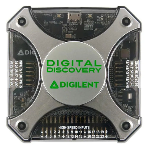 Digilent Digital Discovery: Portable USB Logic Analyzer & Pattern Generator (w/ Probes)