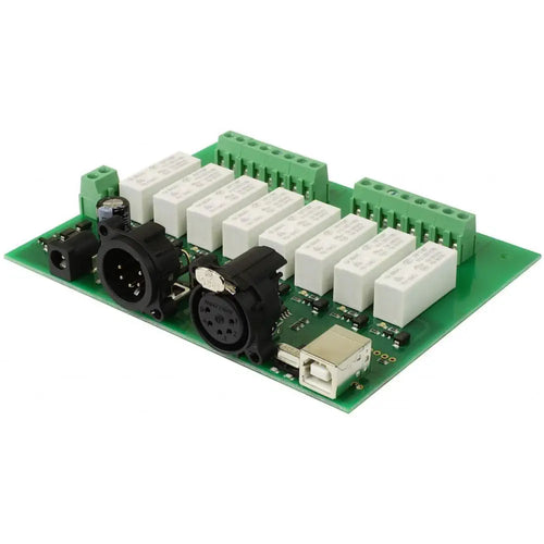 DMX-USB-RX-RLY8 - 8 Relays