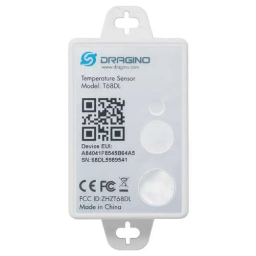 Dragino T68DL LoRaWAN Temperature Sensor Manual (Europe)