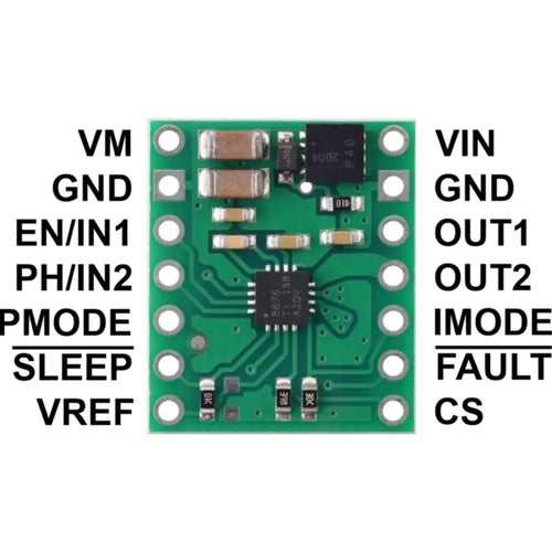 Pololu DRV8876 (QFN) Single Brushed DC Motor Driver Carrier