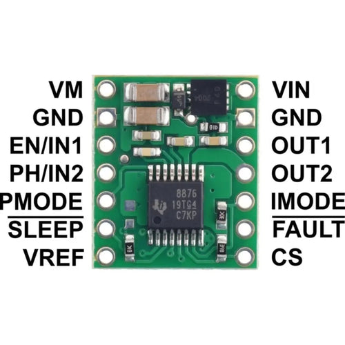 Pololu DRV8876 Single Brushed DC Motor Driver Carrier