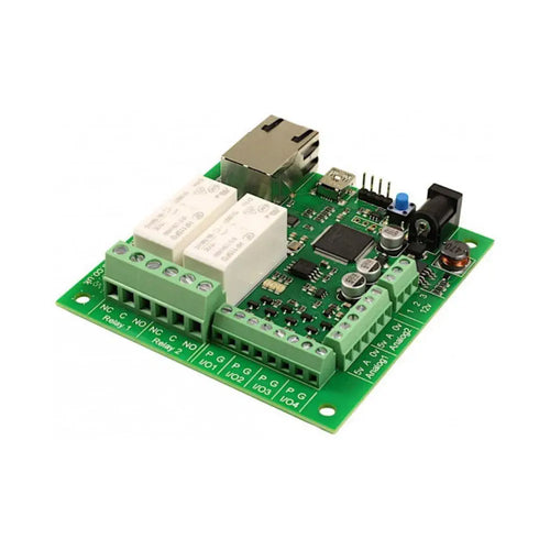 dS1242 - 16A 2 Channel Ethernet Relay & IO Board