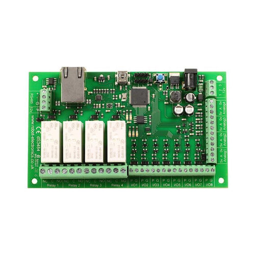 dS3484- 16A 4 Channel Ethernet Relay & IO Board