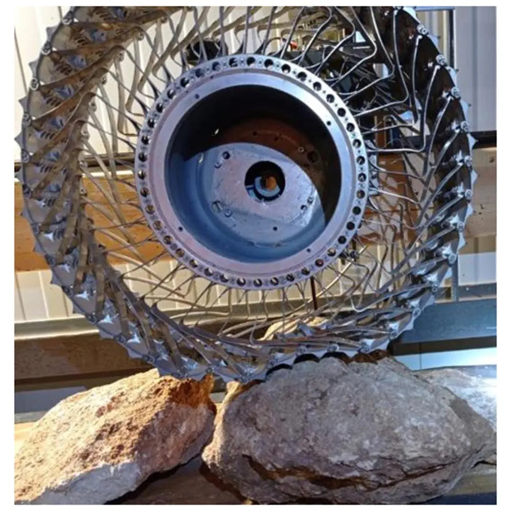 Hubless Lunar  Rover Wheel 06 CLOCKWISE OPERATION