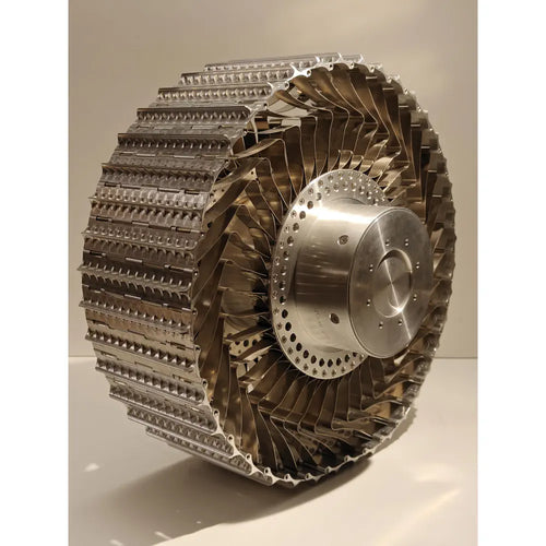 Hubless Lunar Rover Wheel 06 COUNTER-CLOCKWISE OPERATION