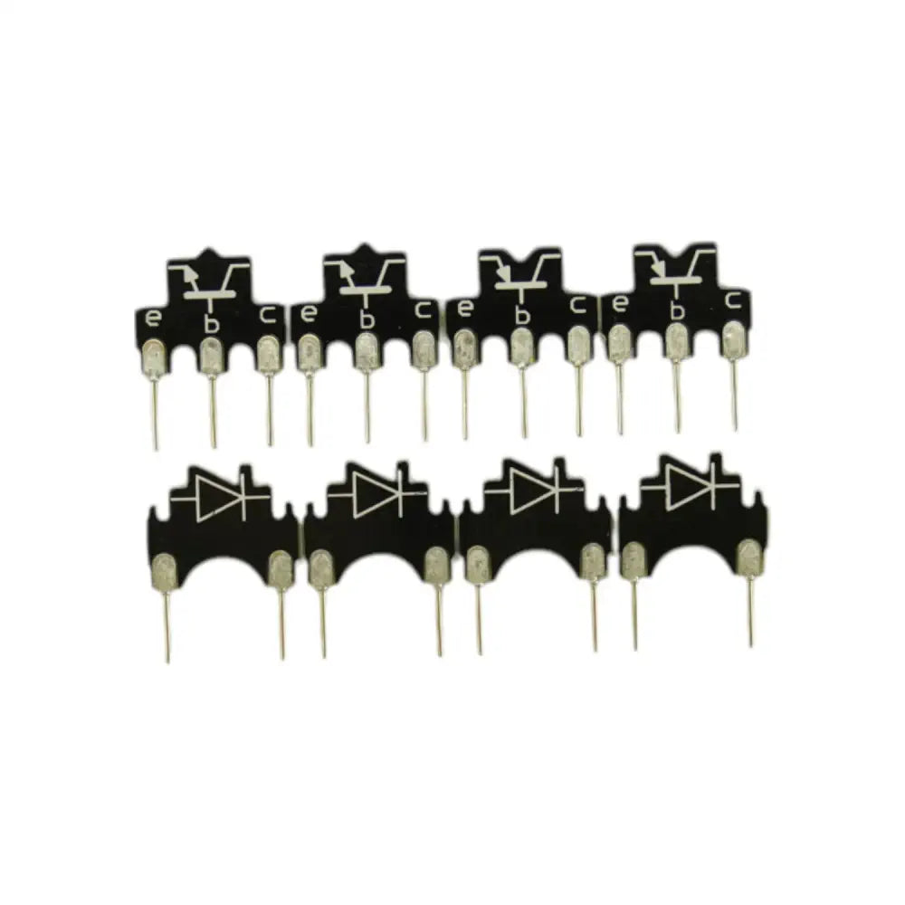 ECell: Breadboard-Plugin Diode & Transistor Kit