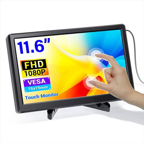 Elecrow 11.6in Touchscreen IPS 1920x1080, Compatible w/ RPi, Jetson, Beaglebone