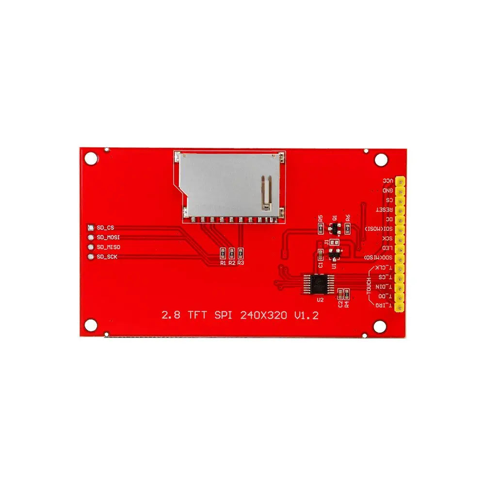 Elecrow 2.8 " 320x240 SPI Serial TFT LCD Module Display w/ Driver IC ILI9341, Touch Function