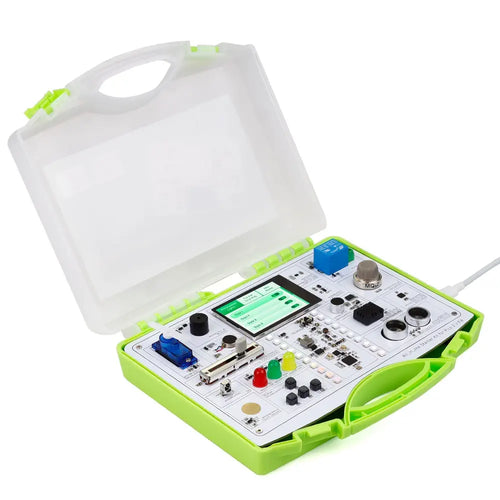 Elecrow All-in-1 Starter Kit for Pico 2 RP2350 w/ Common Board Design, 17 Sensors & 21 Lessons