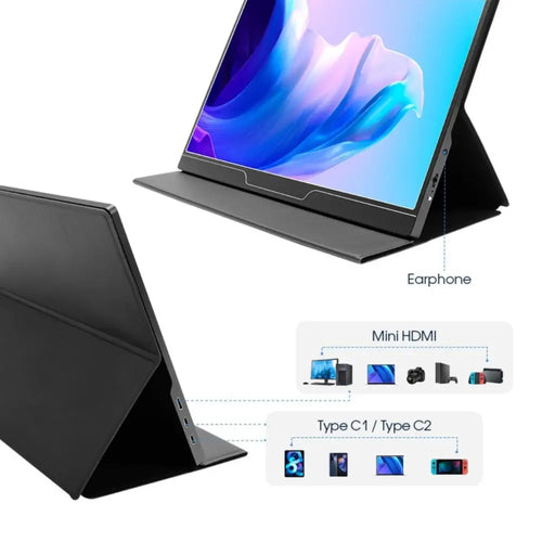 Elecrow MF156D 15.6inch Ultra-thin Portable Monitor 1920x1080 Resolution Display