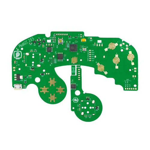 Elecrow PhobGCC v2.0.5 Gamecube Controller Motherboard - Green w/ Black Handle Shell