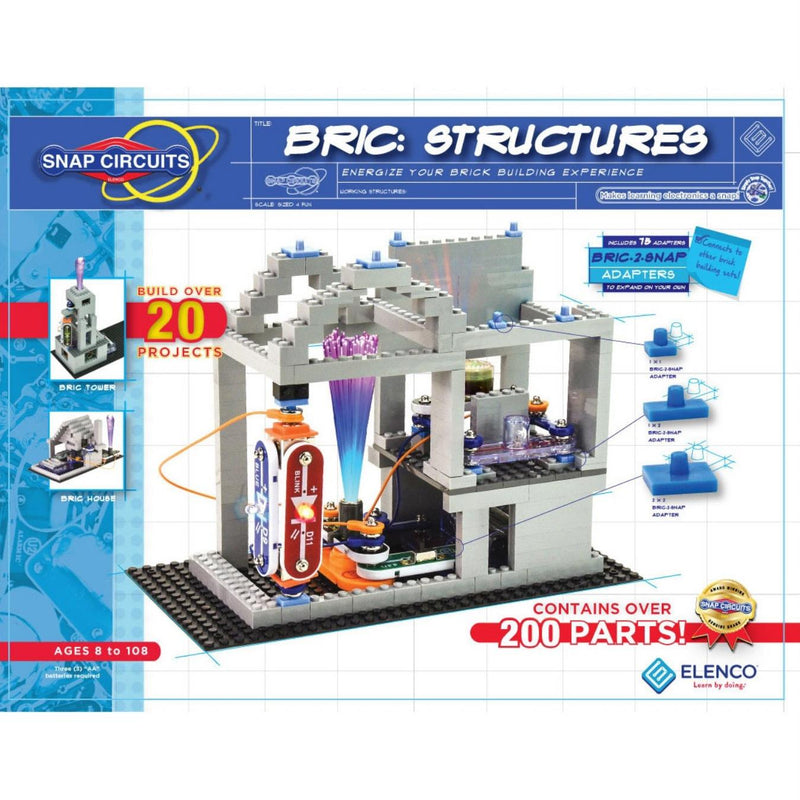 Elenco Snap Circuits Bric Kit - Structures