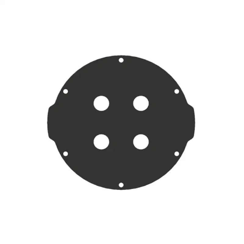 BlueRobotics 75 mm / 3-inch End Cap 4x M10 Hole - 1000m