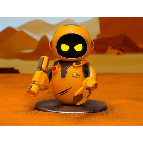 Energize Lab Eilik DQ Little Companion Bot Yellow Orange RobotShop