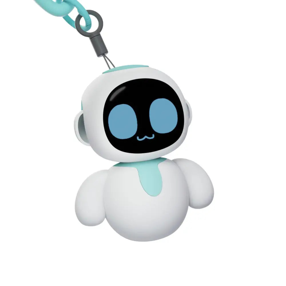 Energize Lab Eiliko Tiny AI Charm Bot w/ Unique Emotions & AI Conversation - Blue