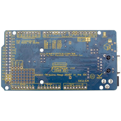 EtherMega Ethernet Arduino Compatible Microcontroller