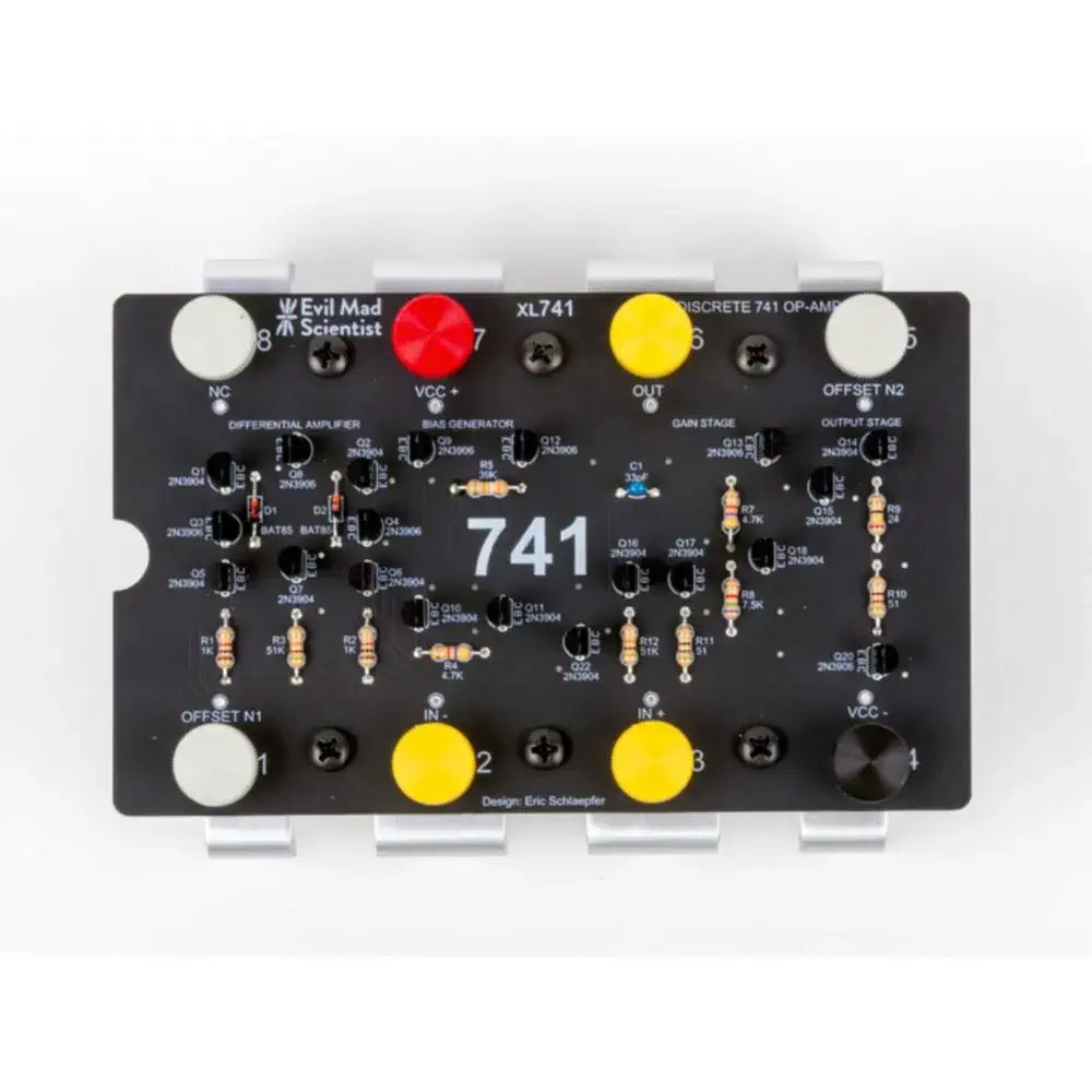Evil Mad Scientist The XL741 Discrete Op-Amp Kit
