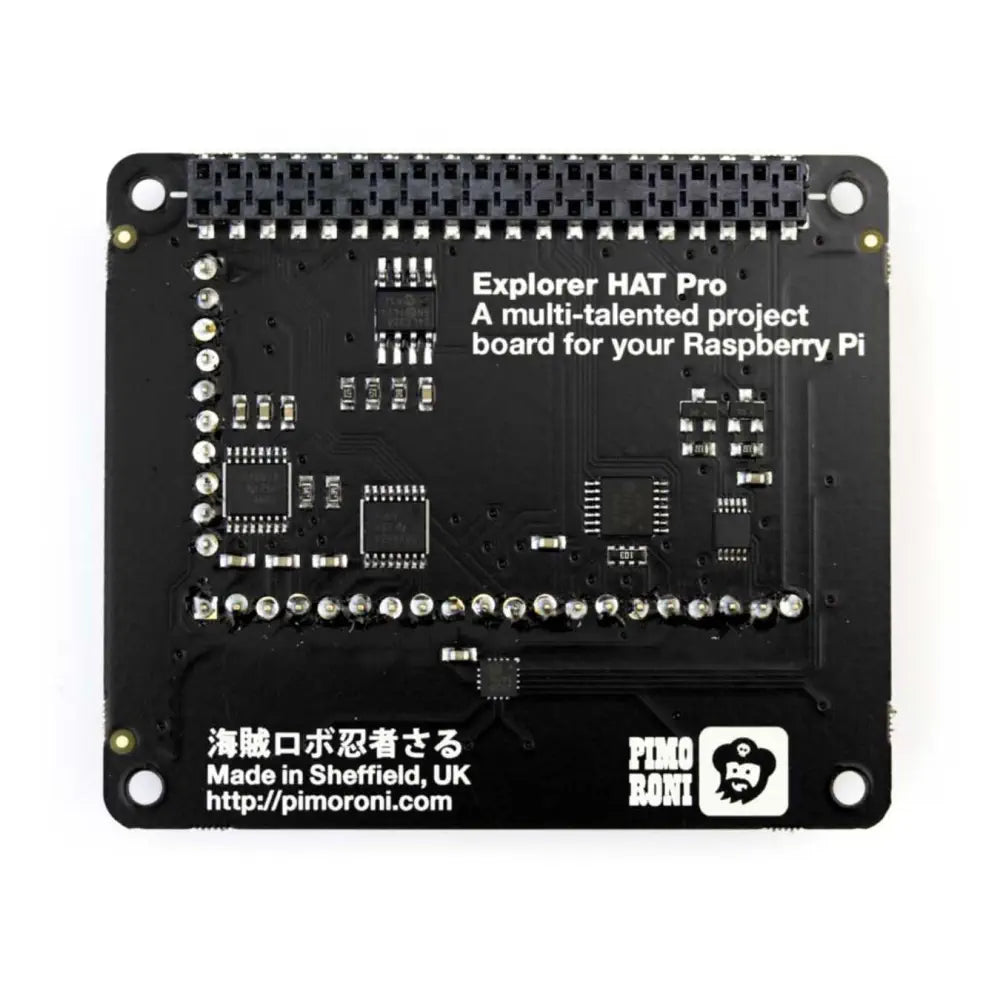 Explorer HAT Pro for Raspberry Pi - RobotShop