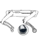 Boston Dynamics Spot aluminium feet caps